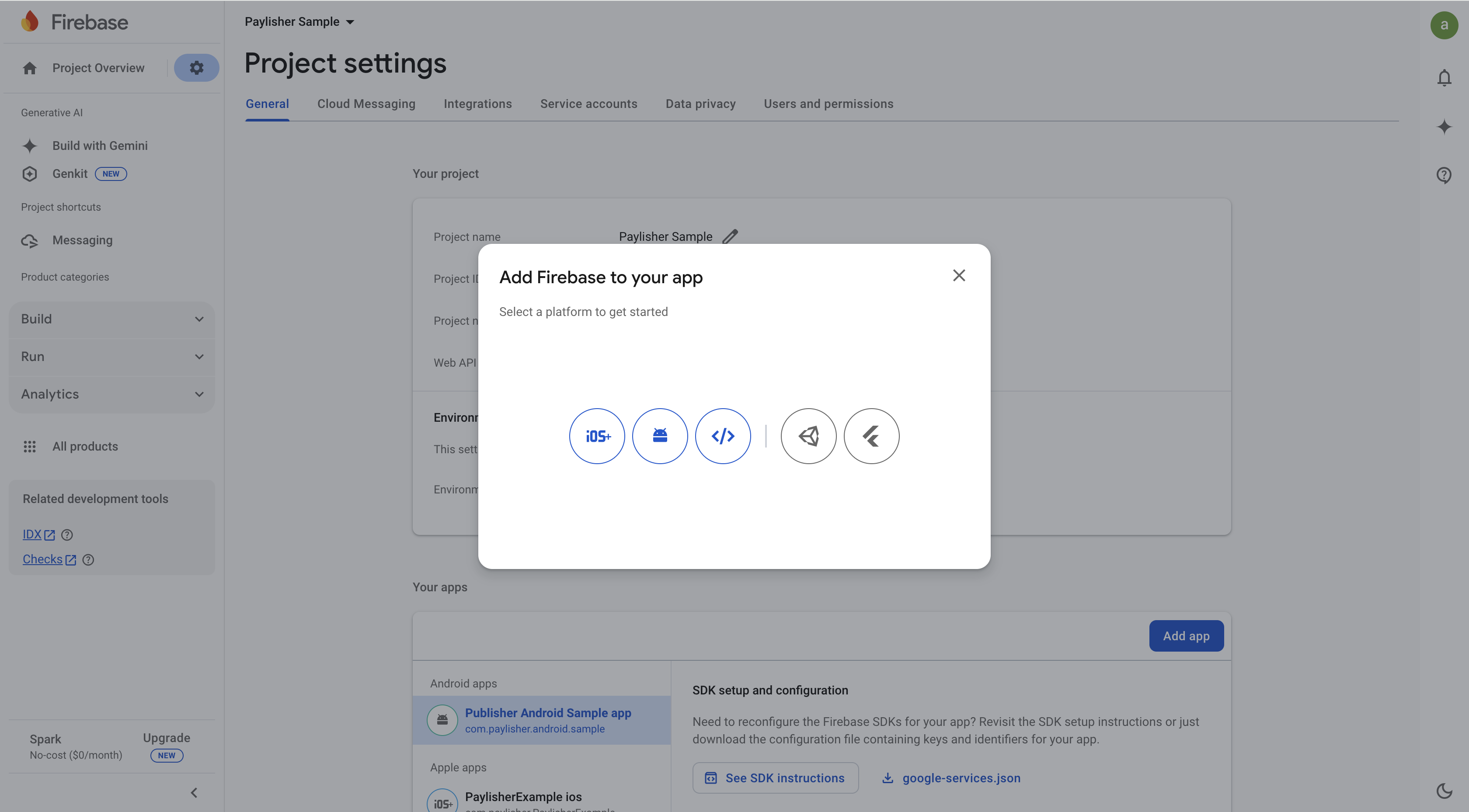 Create a new Android App